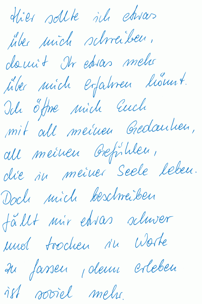 Monis Welt - Über mich 1